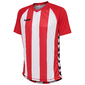 Camisola Hummel Authentic V Striped - Vermelho/Branco - 0 Camisola Hummel Authentic V Striped - Vermelho/Branco - 0