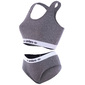 Pack Soutien E Slip Desportivo Umbro Para Mulher - Cinzento - 0 Pack Soutien E Slip Desportivo Umbro Para Mulher - Cinzento - 0