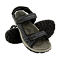 Sandalias Deportivas De Cuero Zerimar Para Trekking Y Senderismo Verano - Azul Marino 