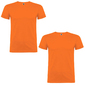 2 Camisetas Manga Corta Roly - Naranja 
