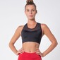 Crop Top Compresivo Con Transparencia Academy - Negro Crop Top Compresivo Con Transparencia Academy - Negro