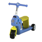 Patinete 2en1 Reversible Correpasillos Bicicleta Niños Color Azul Patinete 2en1 Reversible Correpasillos Bicicleta Niños Color Azul