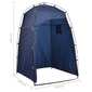 Vidaxl Sanita Portátil Para Campismo Com Tenda 10+10 L - Azul - sanita de campismo com tenda 