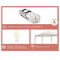 Carpa Wasabi Classic 3x3m De Aluminio Plegable Beige Carpa Wasabi Classic 3x3m De Aluminio Plegable Beige