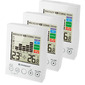 Set De 3 Higrómetros Digitales Con Alerta Anti Moho Bresser - Blanco Set De 3 Higrómetros Digitales Con Alerta Anti Moho Bresser - Blanco
