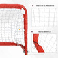 Homcom Set De 2 Porterías Plegables De Fútbol Homcom Set De 2 Porterías Plegables De Fútbol