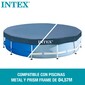 Cobertor Intex Piscina Metálica Metal & Prisma Frame 457 Cm - Azul Marino Cobertor Intex Piscina Metálica Metal & Prisma Frame 457 Cm - Azul Marino