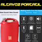 Alto-falante Bluetooth 5.0 Grande Poder Alta Definição 5w Klack® - Vermelho - Compatível com Iphone Xiaomi Samsung Huawei Alto-falante Bluetooth 5.0 Grande Poder Alta Definição 5w Klack® - Vermelho - Compatível com Iphone Xiaomi Samsung Huawei