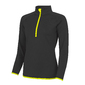 Sweatshirt Leve Com Fecho Awdis - Preto/Amarelo 
