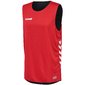 Camisola Basket Hummel Reversível - Vermelho/Preto - 0 Camisola Basket Hummel Reversível - Vermelho/Preto - 0