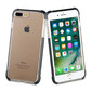 Muvit Tiger Hard Funda Apple Iphone 8/7 Plus Shockproof 3m Transparente + Borde Negro Muvit Tiger Hard Funda Apple Iphone 8/7 Plus Shockproof 3m Transparente + Borde Negro