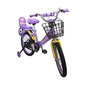Bicicleta Kenrod 3-8 Años Ruedines Y Cesta - Morado - Niños Bicicleta Kenrod 3-8 Años Ruedines Y Cesta - Morado - Niños