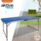Mesa De Ping Pong Plegable Aktive - Azul - Para Camping Mesa De Ping Pong Plegable Aktive - Azul - Para Camping