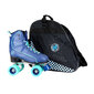 Krf Bolsa Para Patines Panama Negro/azul Krf Bolsa Para Patines Panama Negro/azul