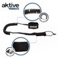 Leash Paddle Surf Espiral Aktive - Negro Leash Paddle Surf Espiral Aktive - Negro