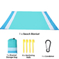Colchoneta Impermeable De Playa De Gran Tamaño - Azul - Envío Gratis Colchoneta Impermeable De Playa De Gran Tamaño - Azul - Envío Gratis