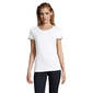 Camiseta De Manga Curta Feminina Rainbow Sportswear - Branco 