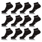 Pack 12 Pares De Calcetines Kappa - Negro Pack 12 Pares De Calcetines Kappa - Negro