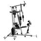 Vidaxl Máquina De Gimnasio Multifuncional Para Casa 65 Kg Vidaxl Máquina De Gimnasio Multifuncional Para Casa 65 Kg