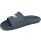 Chanclas Lacoste Croco Slide - Azul - Chanclas Hombre 