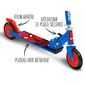 Trotinete Dobrável Spider-man - Azul Trotinete Dobrável Spider-man - Azul