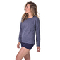 Sudadera Azul Melange Audaz Fitness Sudadera Azul Melange Audaz Fitness