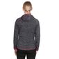 Casaco De Líderes Odelia Fleece Trespass (Marl Negro) - Preto Casaco De Líderes Odelia Fleece Trespass (Marl Negro) - Preto