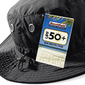 Sombrero De Safari / Excursionista Modelo Summer Cargo (Protección Factor 50+)  Verano Calor - Negro 