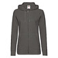 Sudadera Con Capucha Fruit Of The Loom - Gris Oscuro - Casual Mujer 