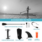 Tabla De Paddle Hinchable Wave Con Inflador, Remo, Leash Y Mochila De Transporte Tabla De Paddle Hinchable Wave Con Inflador, Remo, Leash Y Mochila De Transporte