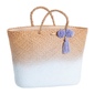 Capazo Playa Rafia Natural Lola Home - lila - Bolso Capazo Playa Rafia Natural Lola Home - lila - Bolso