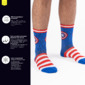 Calcetines Deportivos Happytraining I'm A Superhero - Edition 01 - Azul Calcetines Deportivos Happytraining I'm A Superhero - Edition 01 - Azul