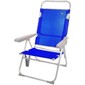 Silla Alta Reclinable Aluminio Aktive Beach- Azul Silla Alta Reclinable Aluminio Aktive Beach- Azul