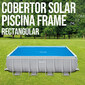 Cobertor Solar Intex Para Piscinas Rectangulares 488x244 Cm - Azul - Cubierta Solar 476x234 29029 