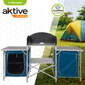 Armário De Cozinha De Camping Dobrável Com Pára-brisa + 2 Compartimentos Aktive Armário De Cozinha De Camping Dobrável Com Pára-brisa + 2 Compartimentos Aktive