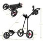 Costway Carrito De Golf - Negro Brillo Costway Carrito De Golf - Negro Brillo