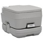 Vidaxl Inodoro Portátil Para Camping Gris 10 + 10 L - Gris - Inodoro Para Camping Vidaxl Inodoro Portátil Para Camping Gris 10 + 10 L - Gris - Inodoro Para Camping
