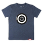 Camiseta Corta Capitán América 64062 - Azul Marino 