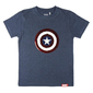 Camiseta Corta Capitán América 64062 - Azul Marino 