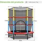 Cama Elástica Costway 140 Cm Con Red De Seguridad - Multicolor Cama Elástica Costway 140 Cm Con Red De Seguridad - Multicolor