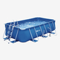 Piscina Tubular Ludo 1 4x2x1 M Filtración Cartucho - Azul Piscina Tubular Ludo 1 4x2x1 M Filtración Cartucho - Azul