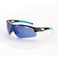 Gafas Ges 3 Lentes - Negro/Azul - Ciclismo Y Running 