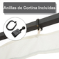 4 Mosquitera De Carpa Outsunny 84c-142v02 - Negro 4 Mosquitera De Carpa Outsunny 84c-142v02 - Negro
