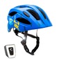 Casco De Bici Para Niños De 6 A 12 Años Con Luz Led - Azul - Casco De Bicicleta Con Luz Led Casco De Bici Para Niños De 6 A 12 Años Con Luz Led - Azul - Casco De Bicicleta Con Luz Led