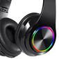 Auriculares Gaming Bluetooth 5,0 Inalambrico Klack Compatible Ps4 Xbox Pc Play Station - Negro - B39 