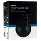 Avento Pelota De Fitness/gimnasio 55 Cm Diámetro Negra Avento Pelota De Fitness/gimnasio 55 Cm Diámetro Negra