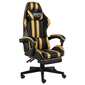 Silla Gaming Vidaxl Con Reposapiés Cuero Sintético Y Rayas Silla Gaming Vidaxl Con Reposapiés Cuero Sintético Y Rayas