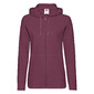 Sudadera Con Capucha Fruit Of The Loom - Burgundy - Casual Mujer 
