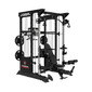 Estação De Musculação C/ 200 Kg Em Pesos Titanium Strength Black Series B200 - Preto 