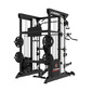 Estação De Musculação C/ 200 Kg Em Pesos Titanium Strength Black Series B200 - Preto 